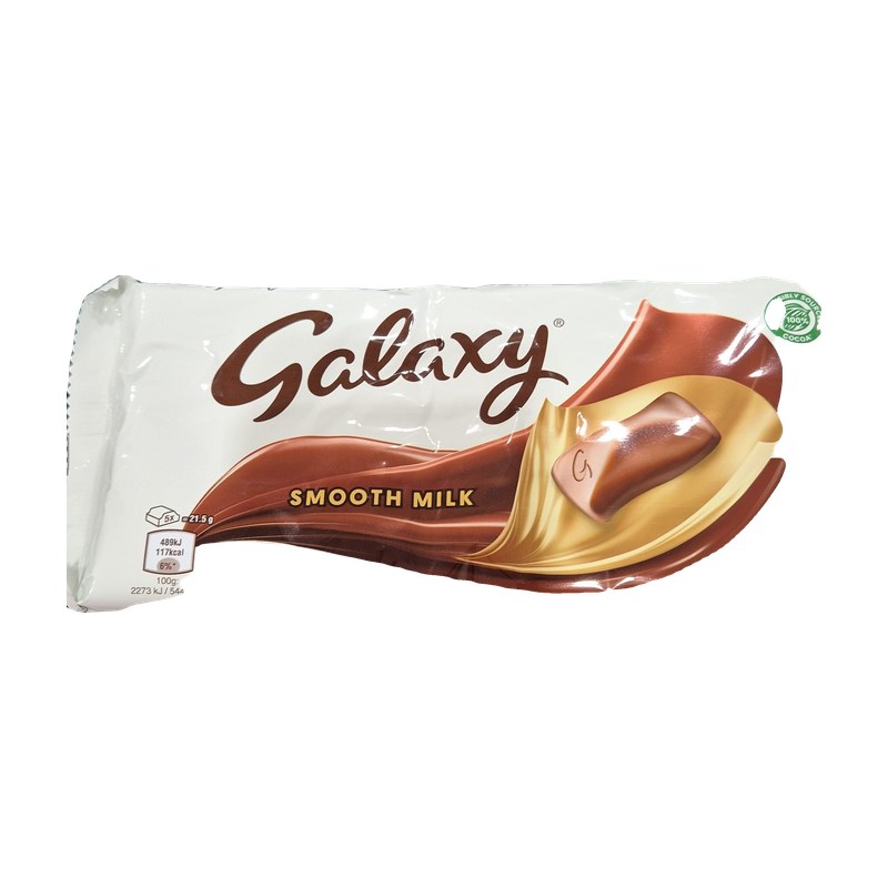 Galaxy Smooth Milk Chocolate 180g